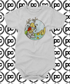 Deer Singing Baby Onesie