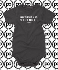 Diversity is Strength CFL Saying Baby Onesie