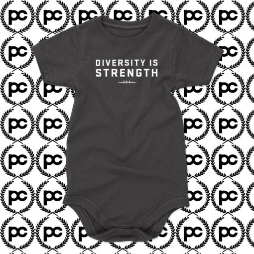 Diversity is Strength CFL Saying Baby Onesie