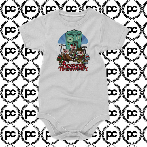 Doctor Who Adventure Time Baby Onesie