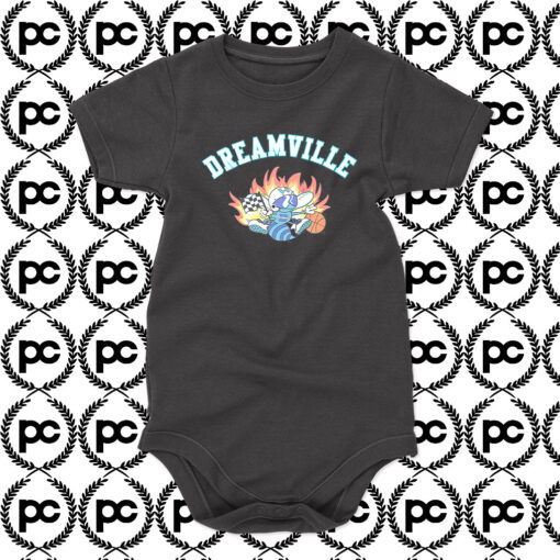 Dreamville X Charlotte Hornets Aesthetic Baby Onesie