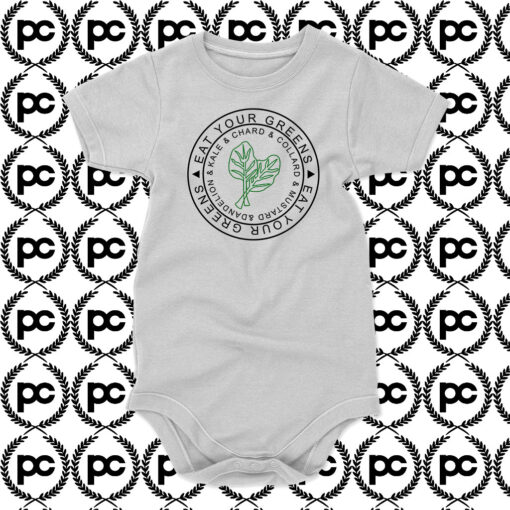 Eat Your Greens Baby Onesie