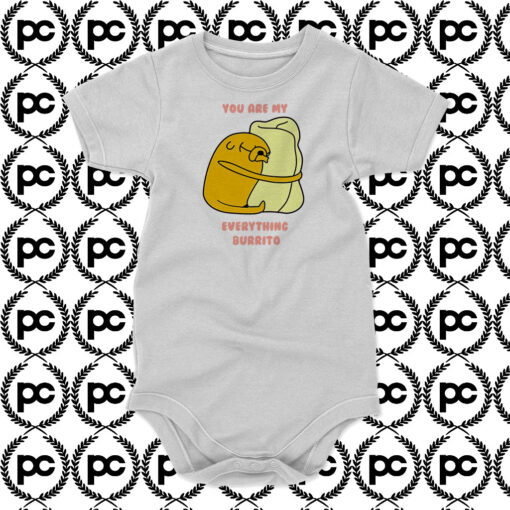 Everthing Burrito Time Jake Baby Onesie