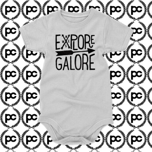 Explore Galore Baby Onesie