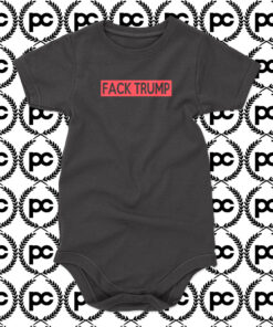 Fack Trump Eminem Tour Concert Baby Onesie