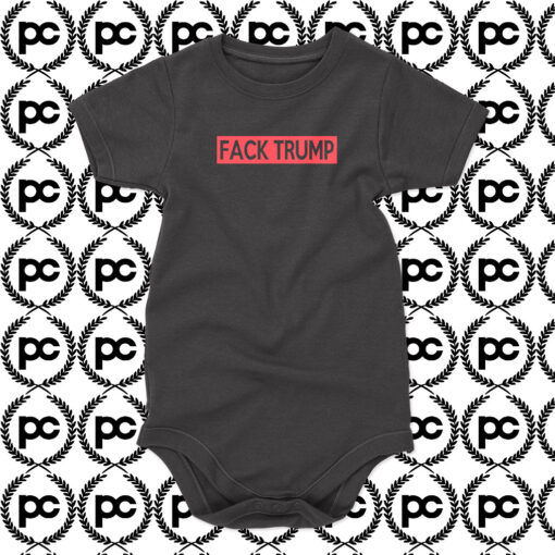 Fack Trump Eminem Tour Concert Baby Onesie