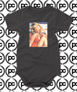 Farrah Fawcett Photoshoot Baby Onesie