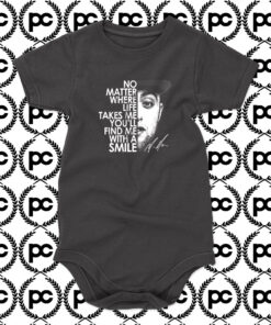 Find Me With A Smile Mac Miller Baby Onesie