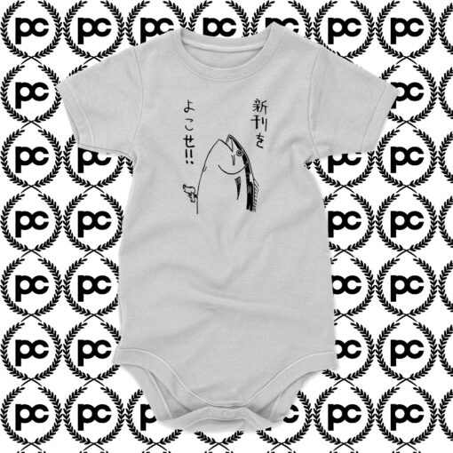 Fish Japanse Baby Onesie