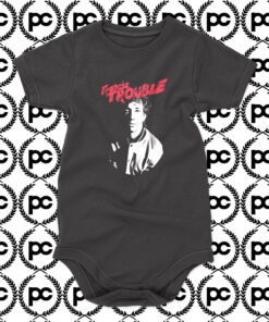 Francis Trouble Baby Onesie