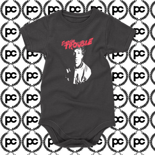 Francis Trouble Baby Onesie