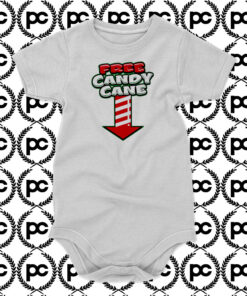 Free Candy Cane Baby Onesie