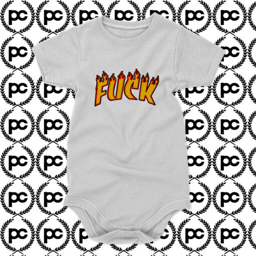 Fuck Thrasher Baby Onesie