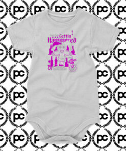 Gettin Hammered Harley Quinn Baby Onesie