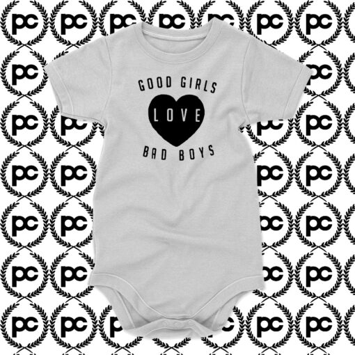 Good Girl Love Bad Boys Baby Onesie