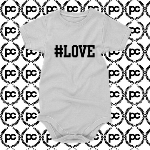 Hastage Love Baby Onesie