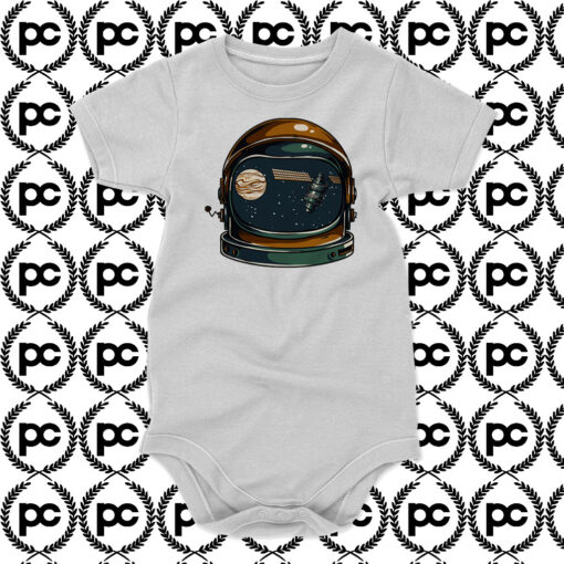 Helm space Baby Onesie