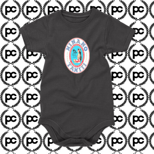 Hinano Beer Retro Classic Baby Onesie