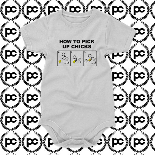 How2PickUpChix Baby Onesie