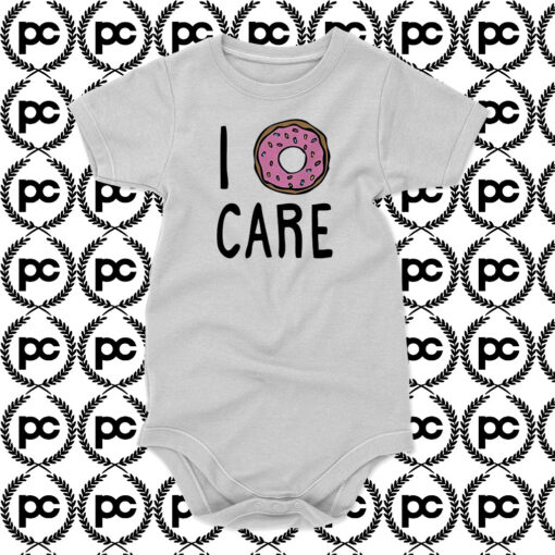 I Donut Care Baby Onesie