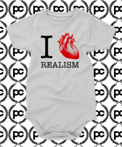 I Love Realism Baby Onesie