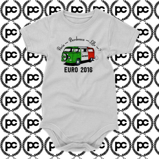 Irish Fans To Paris Bordeaux Lille 16 Baby Onesie