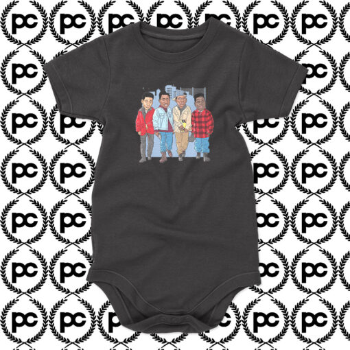 Juice 90s Movie Characters Artwork Baby Onesie