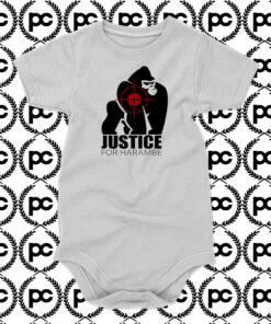 Justice For Harambe Baby Onesie