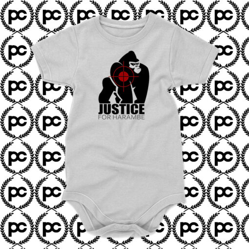 Justice For Harambe Baby Onesie