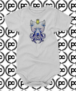 King Wolf Octopus Baby Onesie