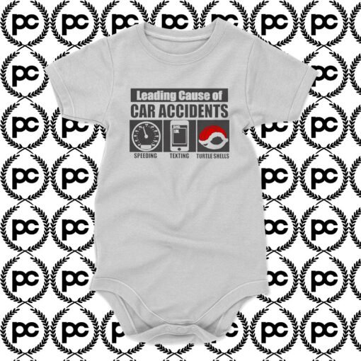 Leading Cause Of Accidents Baby Onesie