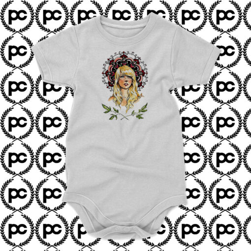 Mandala Girl Baby Onesie