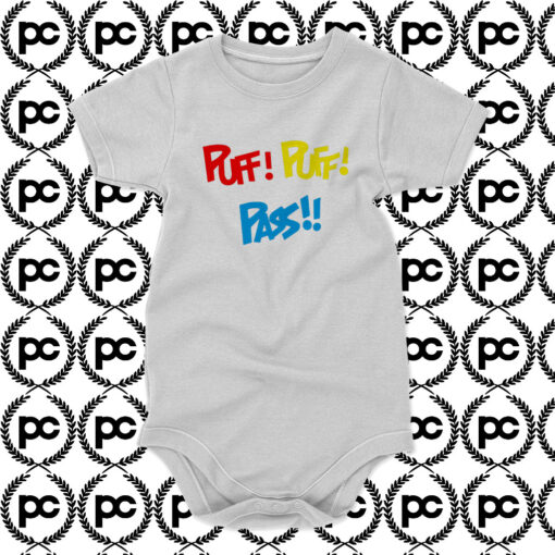 Marks Style Puff Puff Pass Baby Onesie