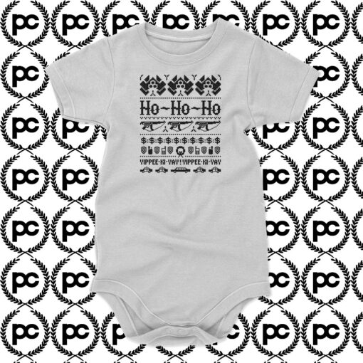 McClane Christmas Ugly Baby Onesie