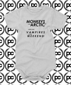 Monkeys Arctic Vampires Weekend Baby Onesie