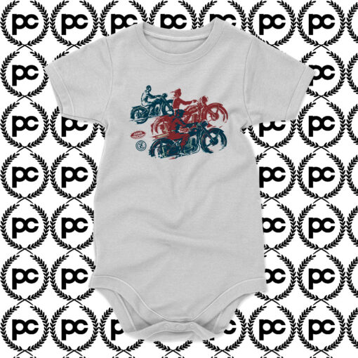 Moto Two strok Baby Onesie