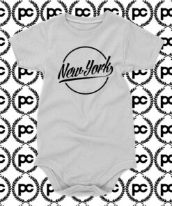 New York Circle Baby Onesie