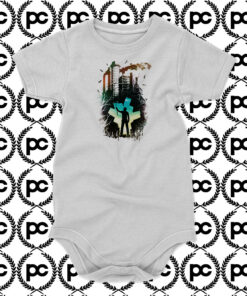 Paint Art City Baby Onesie