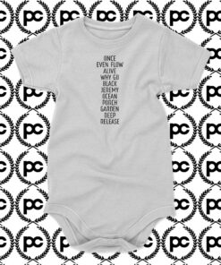 Pearl Jam Baby Onesie