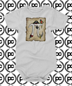 Pirate Pi Day Baby Onesie