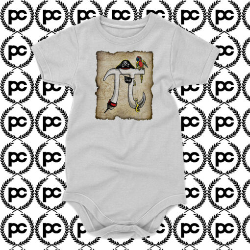 Pirate Pi Day Baby Onesie