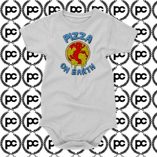 Pizza On Earth Baby Onesie