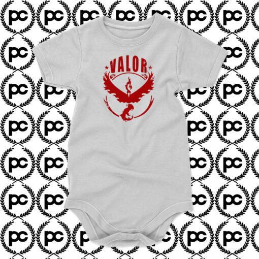 Pokemon GO Valor Emblem Baby Onesie