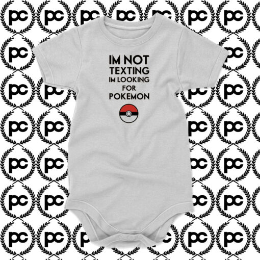 Pokemon Go Addict Baby Onesie