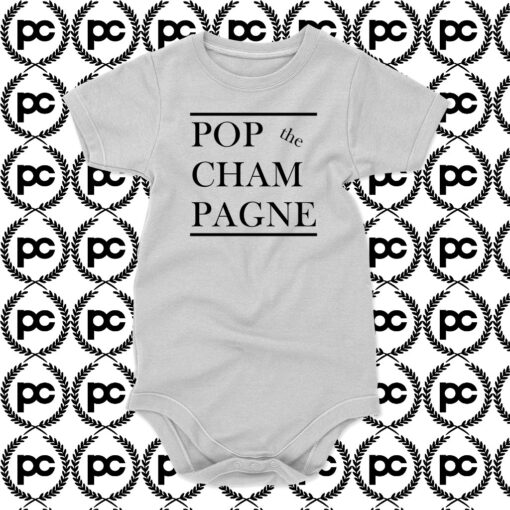 Pop the Cham Pagne Baby Onesie