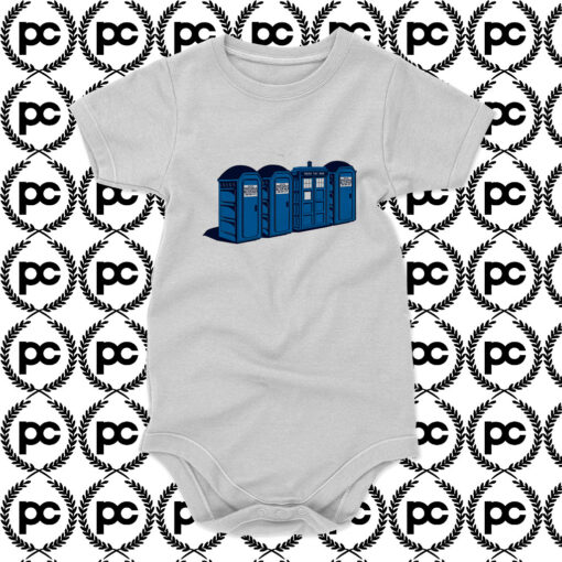 Port A Tardis Baby Onesie