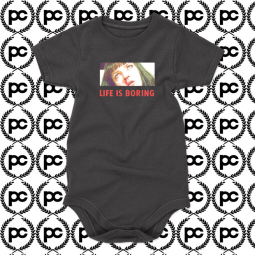 Pulp Fiction Mia Wallace Overdose Baby Onesie