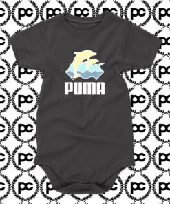 Puma X Pink Dolphin Waves Baby Onesie