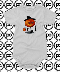 Pumpkin Jake or Treat Baby Onesie