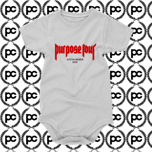 Purposetour Justin Bieber 2016 Baby Onesie